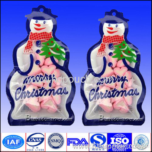 2014 New Design Packaging Plastic Shape Bag For Candy 